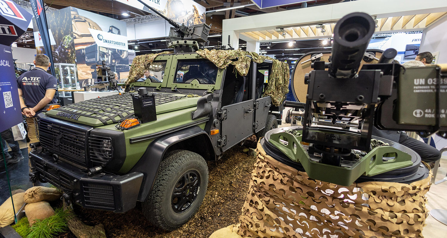 Einsatzfahrzeuge und Waffen nehmen bei der Enforce Tac breiten Raum ein. (Foto © NuernbergMesse/Frank Boxler)