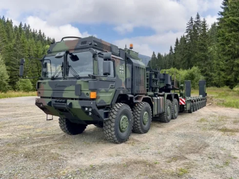 Elefant im Anmarsch: Rheinmetall liefert weitere Schwerlasttransporter an die Bundeswehr (Copyright
Rheinmetall AG)