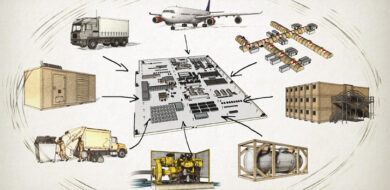 Field Camp Illustration w