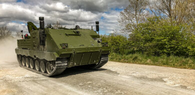 Der ACSV G5 kann mit verschiedenen Missionsmodulen ausgestattet werden und so die kämpfenden Einheiten optimal unterstützen. (Foto © FFG )