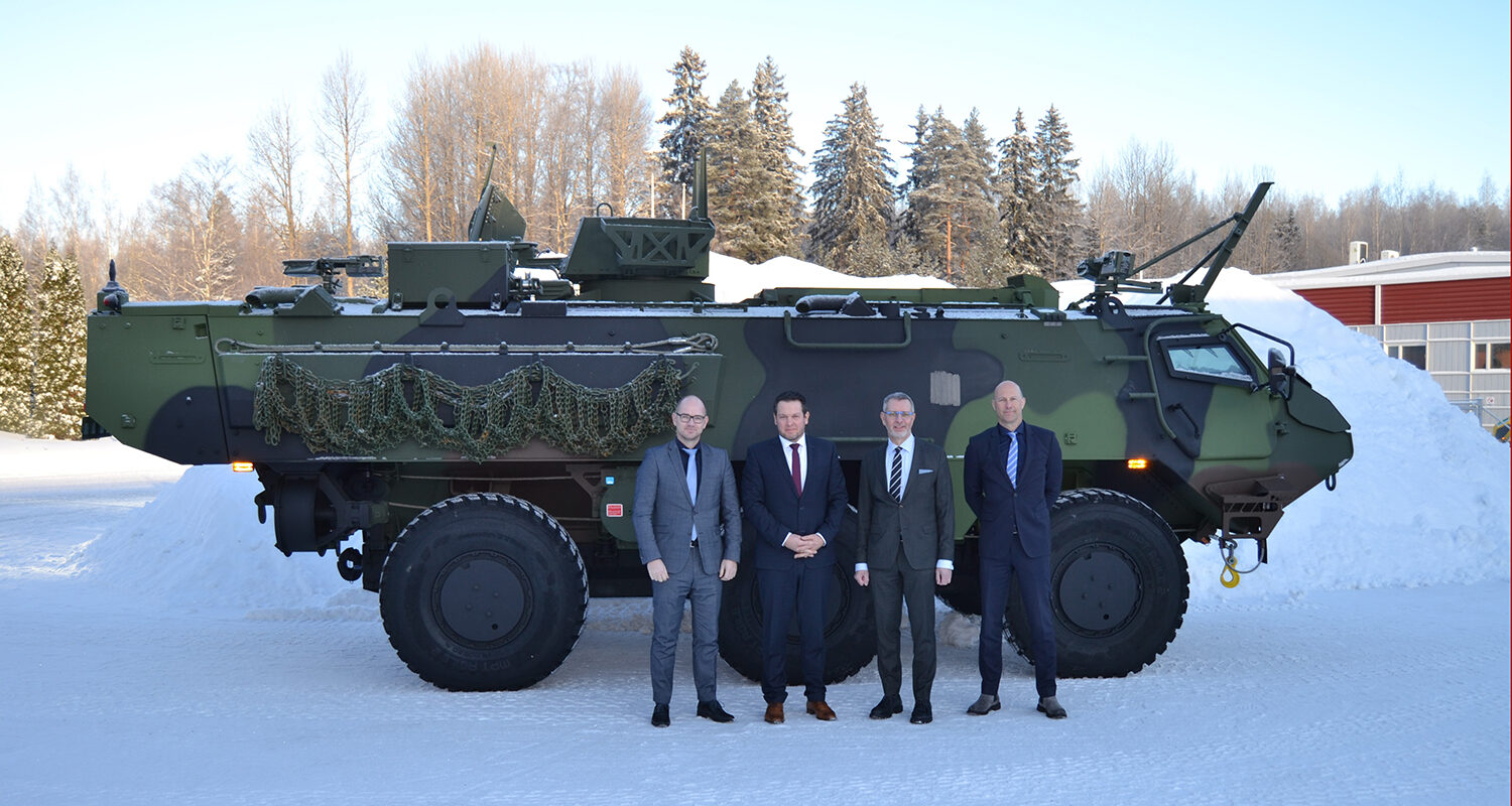 Patria formiert Industriegruppe für die Produktion im CAVS-Programm (Foto © Patria)