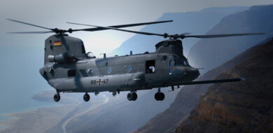 H 47 Chinook mit Luftbetankungsfähigkeit