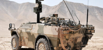 HENSOLDT Optronics BAA II on JFST Fennek in Afghanistan w