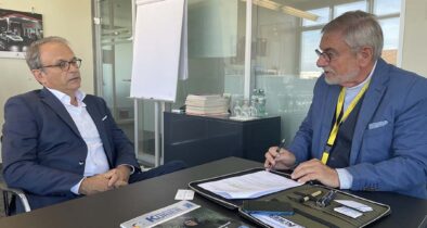 Intensiver Gedankenaustausch zwischen Dr. Thomas Kauffmann und Michael Horst. (Foto © HHK/Horst)