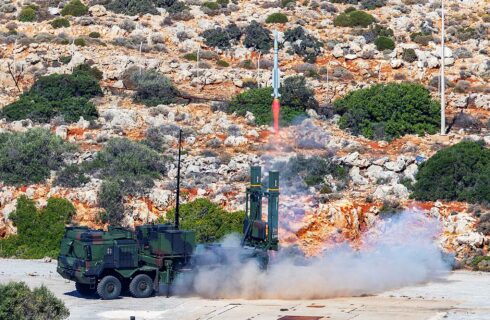 Das Luftverteidigungssystem IRIS-T SLM erreichte bei Spartan Arrow die operative Systemzertifizierung. (Foto: Bundeswehr/Francis Hildemann)