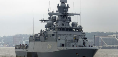 K130 auf erster Werftprobefahrt Copyright NVL