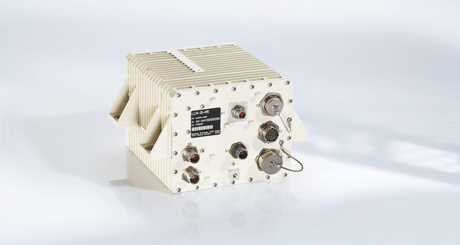 LLN-G1: Inertiale Navigationsanlage
mit der Funktion eines Lagereferenzsystem. (Foto: LITEF)