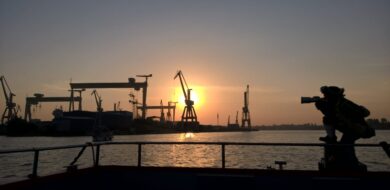 Rheinmetall am Schwarzen Meer. Hier ein Blick auf Werftanlagen in Mangalia. (Foto: Leontin l, CC BY-SA 4.0)
