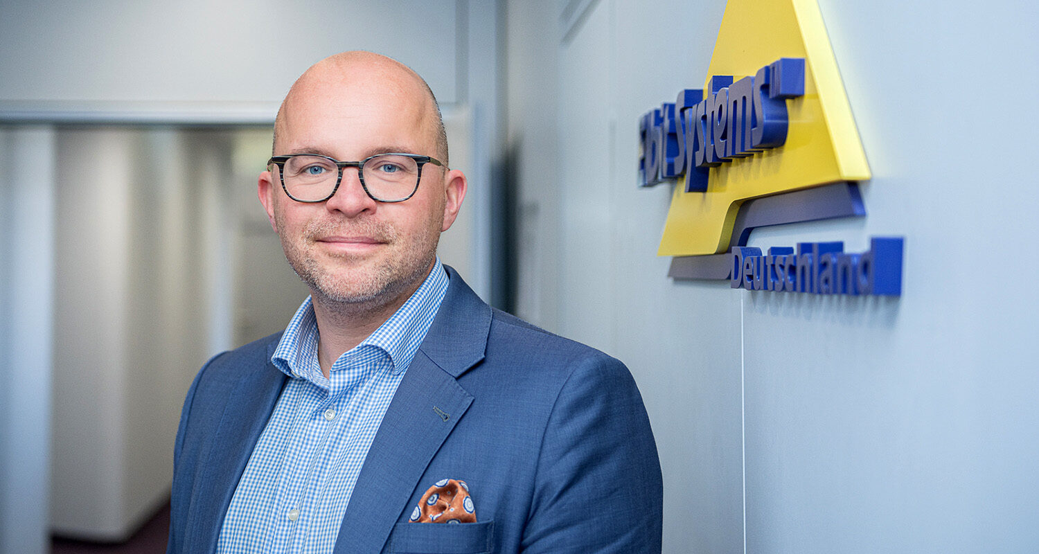 Marian Rachow ist der neue CEO bei Elbit Systems Deutschland.( Foto ©Elbit Systems Deutschland)