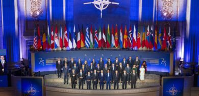 Treffen der NATO zum 75-jährigen Bestehen des Bündnisses in Washington 2024.