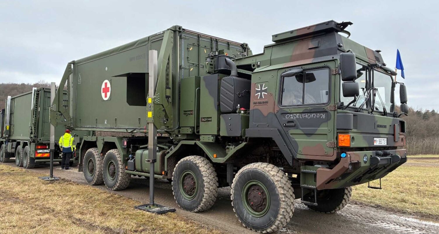 Bundeswehr bestellt mobile Rettungsstationen bei Rheinmetall (Foto © Rheinmetall AG)