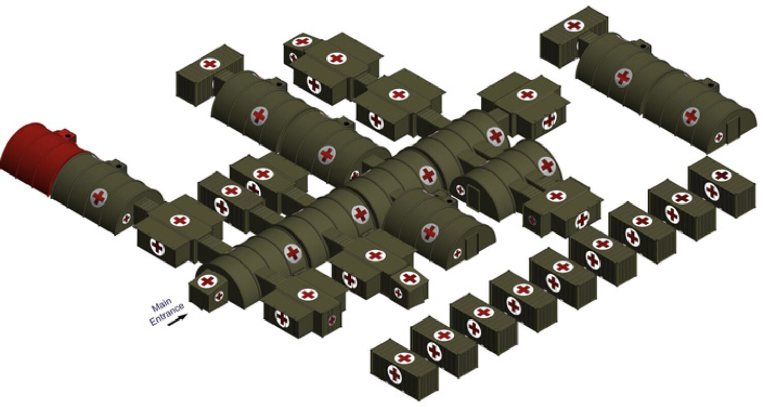 Rheinmetall ZMS Field Hospital 01