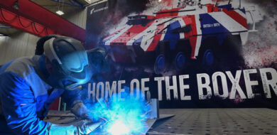 Rheinmetall DSEI MIV Welding Schweissen 1 k w