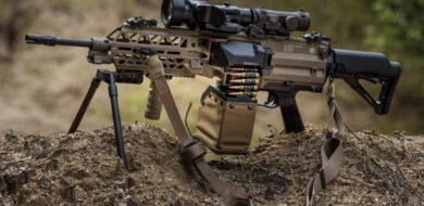 Das leichte Maschinengewehr FN EVOLYS in den Kalibern 5,56 × 45 mm NATO und 7,62 × 51 mm NATO (Foto: FN Herstal)