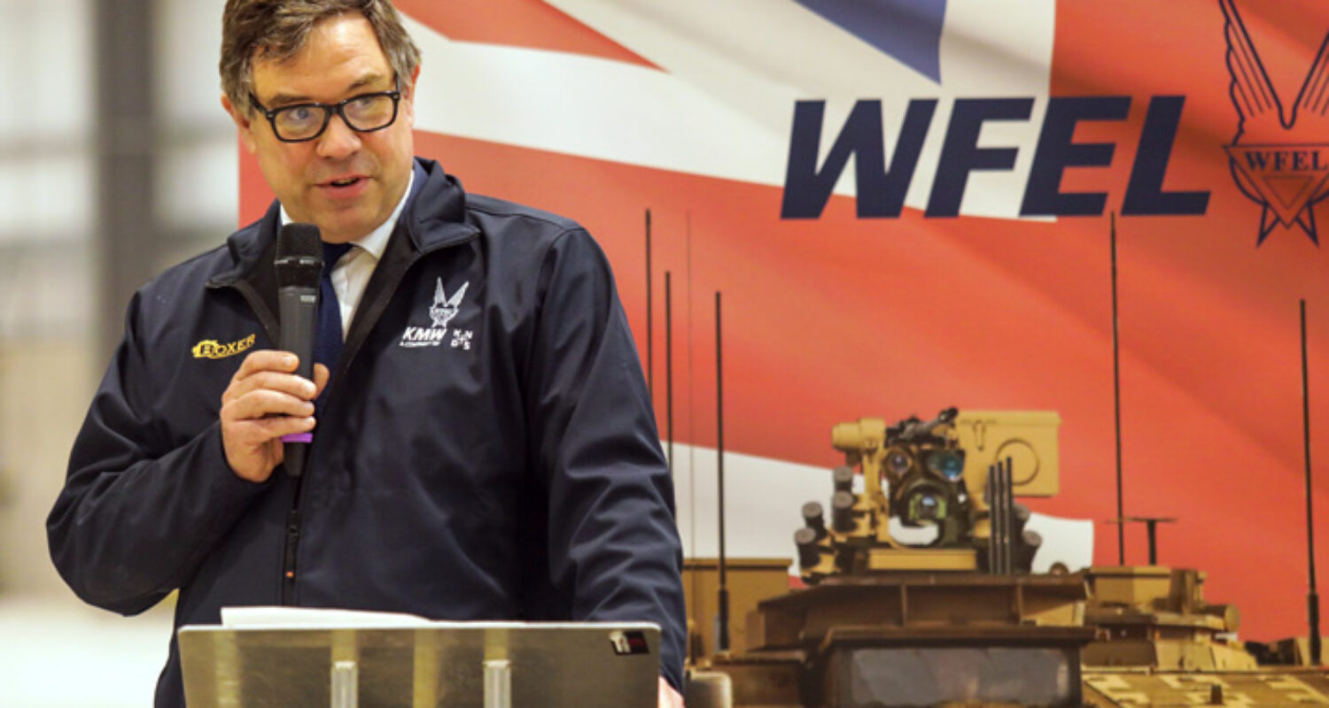 UK Defence Minister opens WFEL New Boxer Production Facility 3w