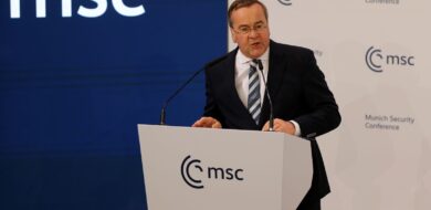 Bundesverteidigungsminister Boris Pistorius spricht vor der Münchner Sicherheitskonferenz 2026.