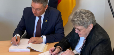 iMERZ II Vertragsunterzeichnung Lehnigk Emden Brugge 1