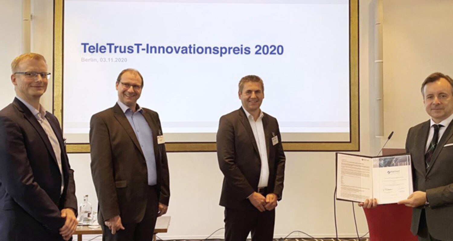 infodas teletrust innovation award 2020 sdot 2 1024x754 web