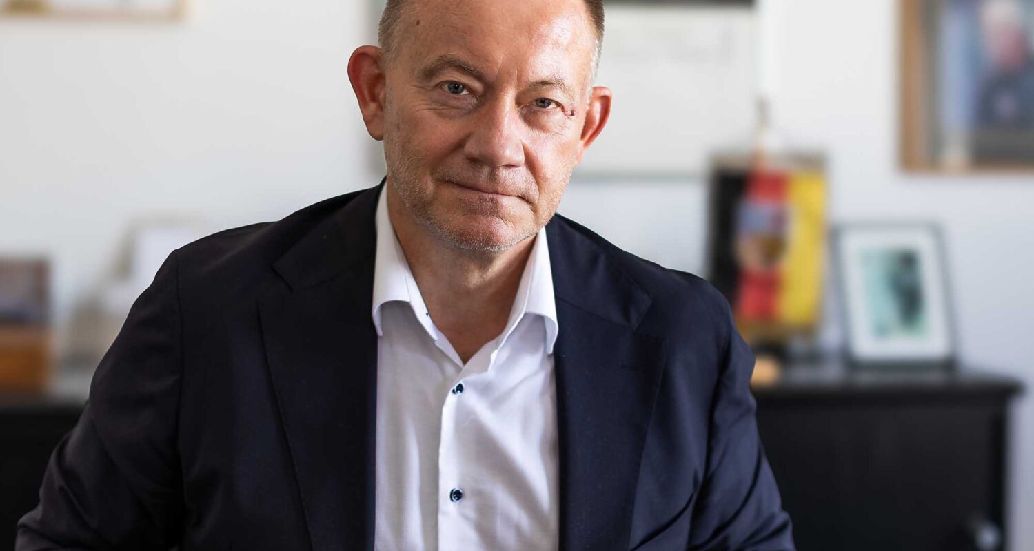"Die Zeitenwende braucht mehr als Geld –  sie braucht Geschwindigkeit und Mut", sagt Michael Klein (Foto © Hutchinson)