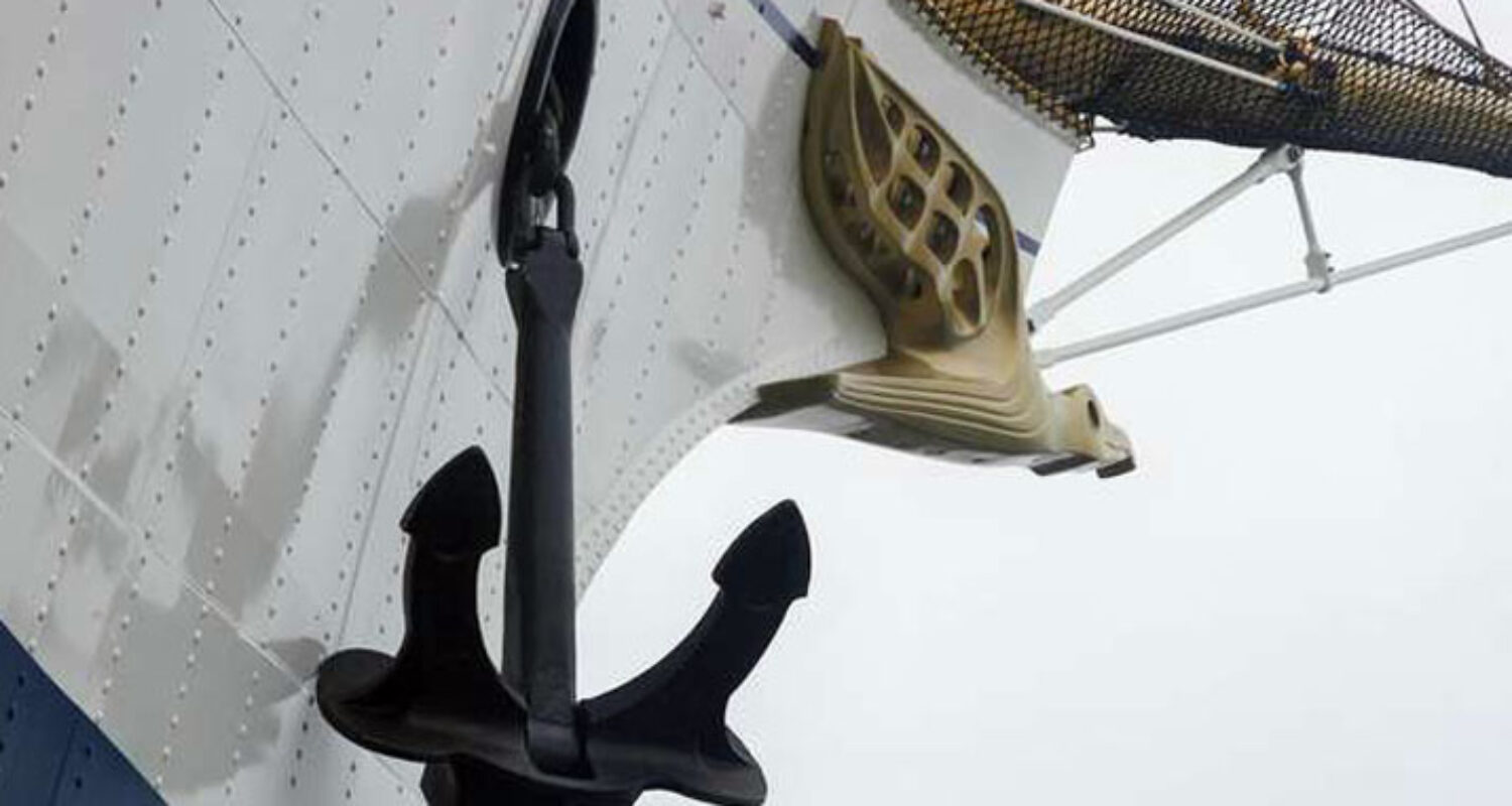 segelschulschiff gorch fock anker web