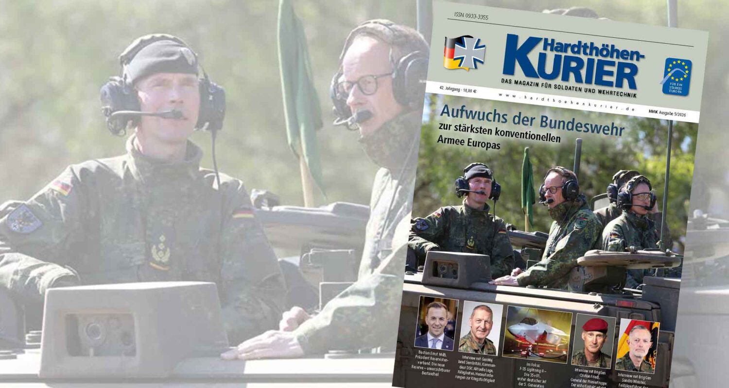 HHK 5/2026: Aufwuchs der Bundeswehr zur stärksten konventionellen Armee Europas (Foto © HHK)